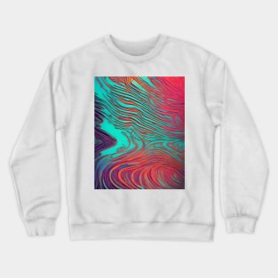 Synth Wave Crewneck Sweatshirt